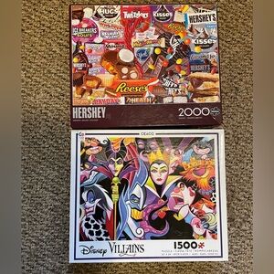 Disney & Hersey’s Puzzle Set of 2